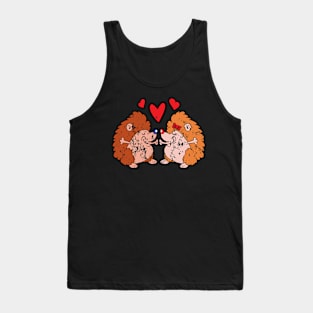 Retro Vintage Grunge Valentine's Day Tank Top